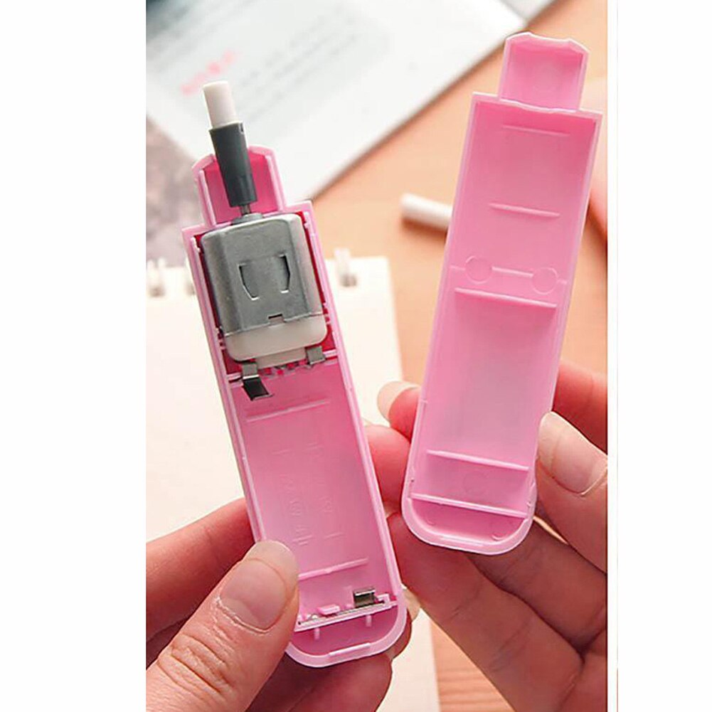 1 PC Battery Operated Eraser Electric Eraser Automatic School Supplies Stationery Child Escolar Papelaria