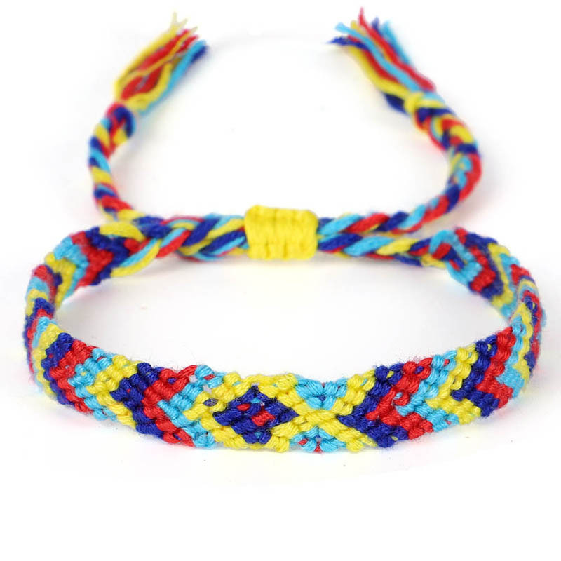 Boho Fish Shape Handcrafed Friendship Bracelet Girl Women Femme Call Me By Your Name Similar Cotton Surf Jewelry: Pure Gold Color