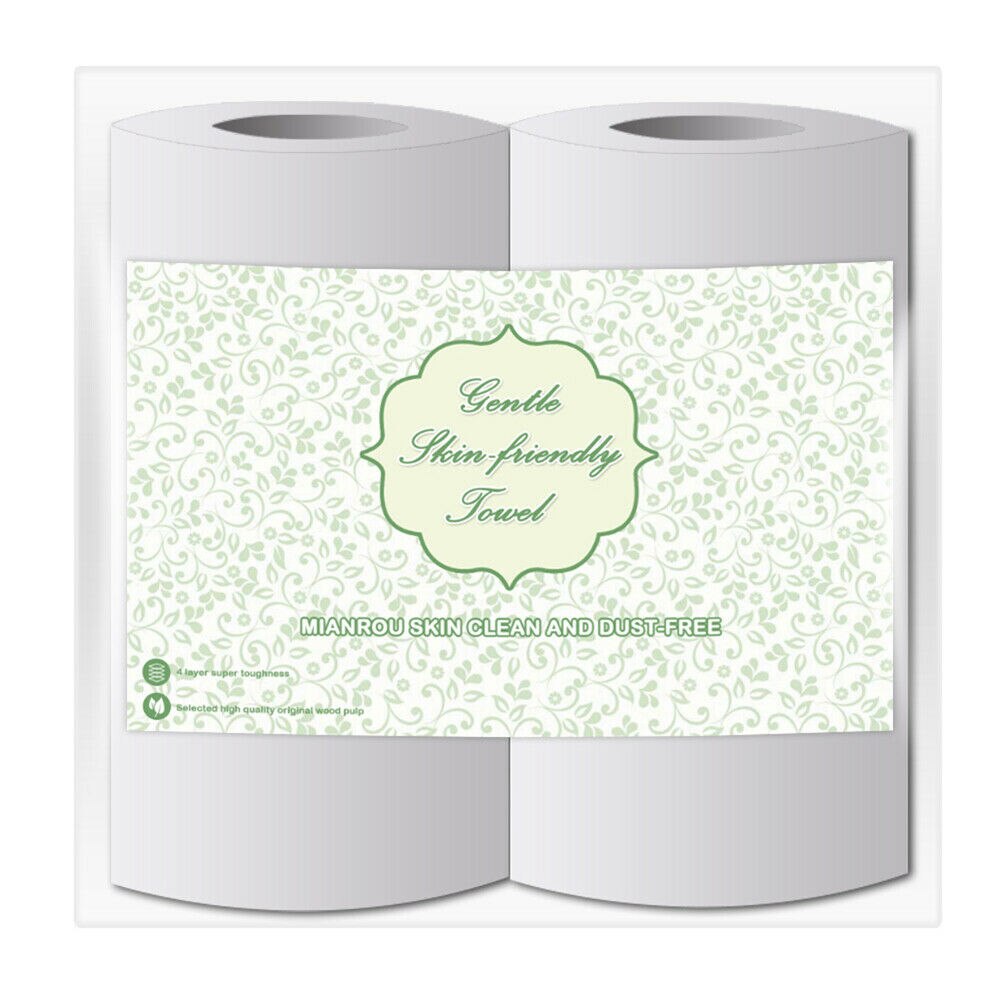 Paper Towel Rolls 2/4/6/12 Bulk Bathroom Premium Embossed 4 Ply White Tissue: 4 Rolls