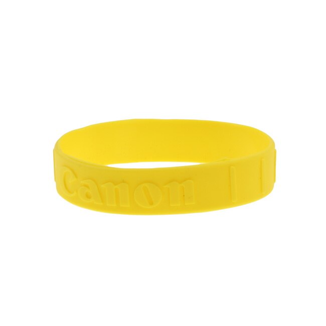 Meking Kleurrijke Silicone Follow Focus Ring voor Canon DSLR Lens Filter Anti-slip Zoomen Controle Rubber Band: Geel