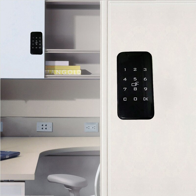 Electronic Password Cabinet Lock IC Password Induction Lock Drawer Locker Office Cabinet Smart Password Lock File Cabinet Lock
