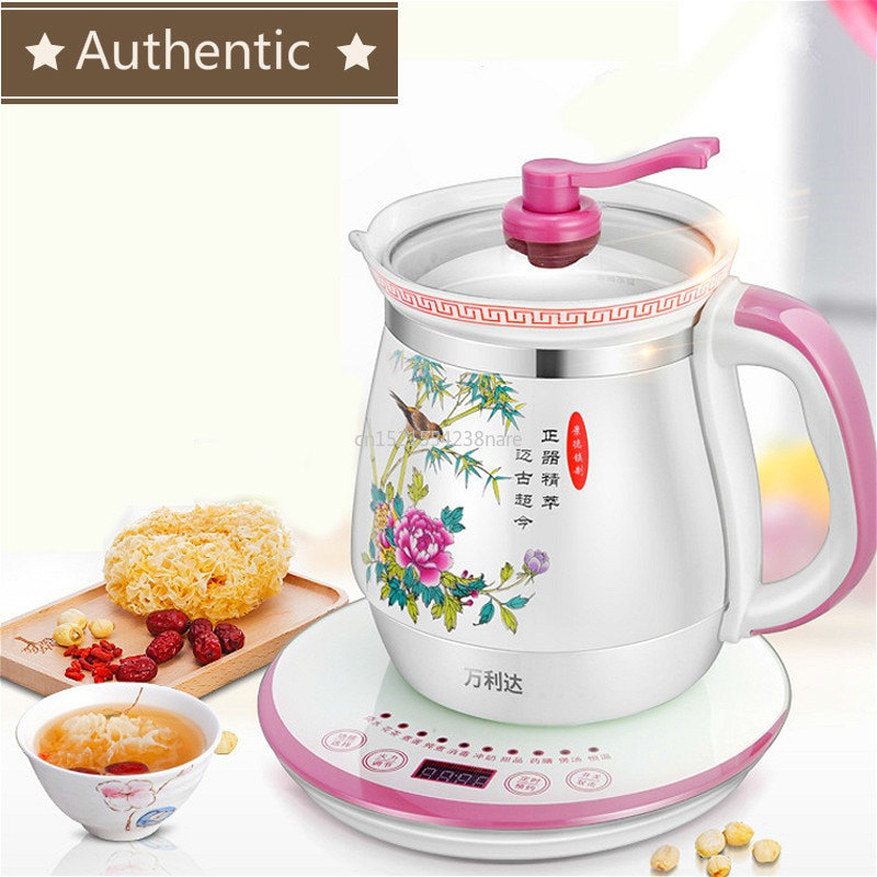 1.8L multifunción Kattle ceramica automática salud tetera termostática salud botella de agua control Digital