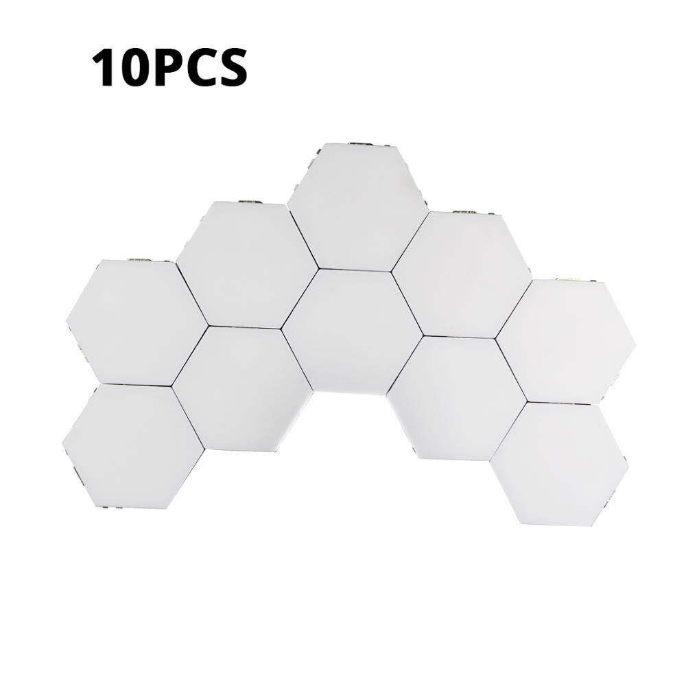 DIY Panel LED Quantum Lamp 12V Magnetic Hexagons Modular Touch Sensitive Sensor Painel Wall Lights Decoration Light
