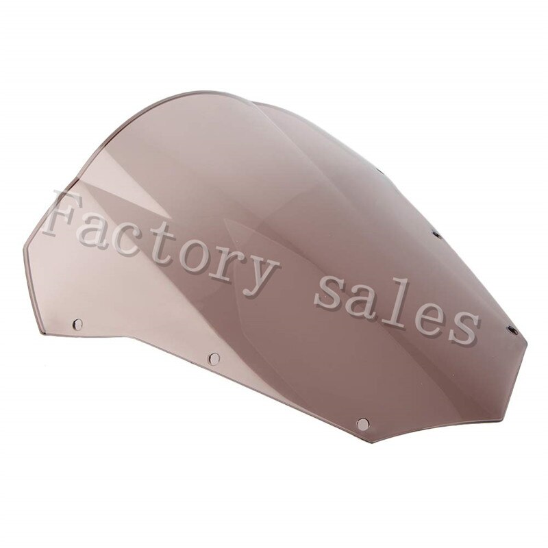 Para Yamaha fazer FZ6 Fazer S2 FZ6 tela de 2003 2004 2005 2006 2007 2008 Motocicleta FZ Windshield WindScreen 6 S 03 04 05 06 07 08: smoke
