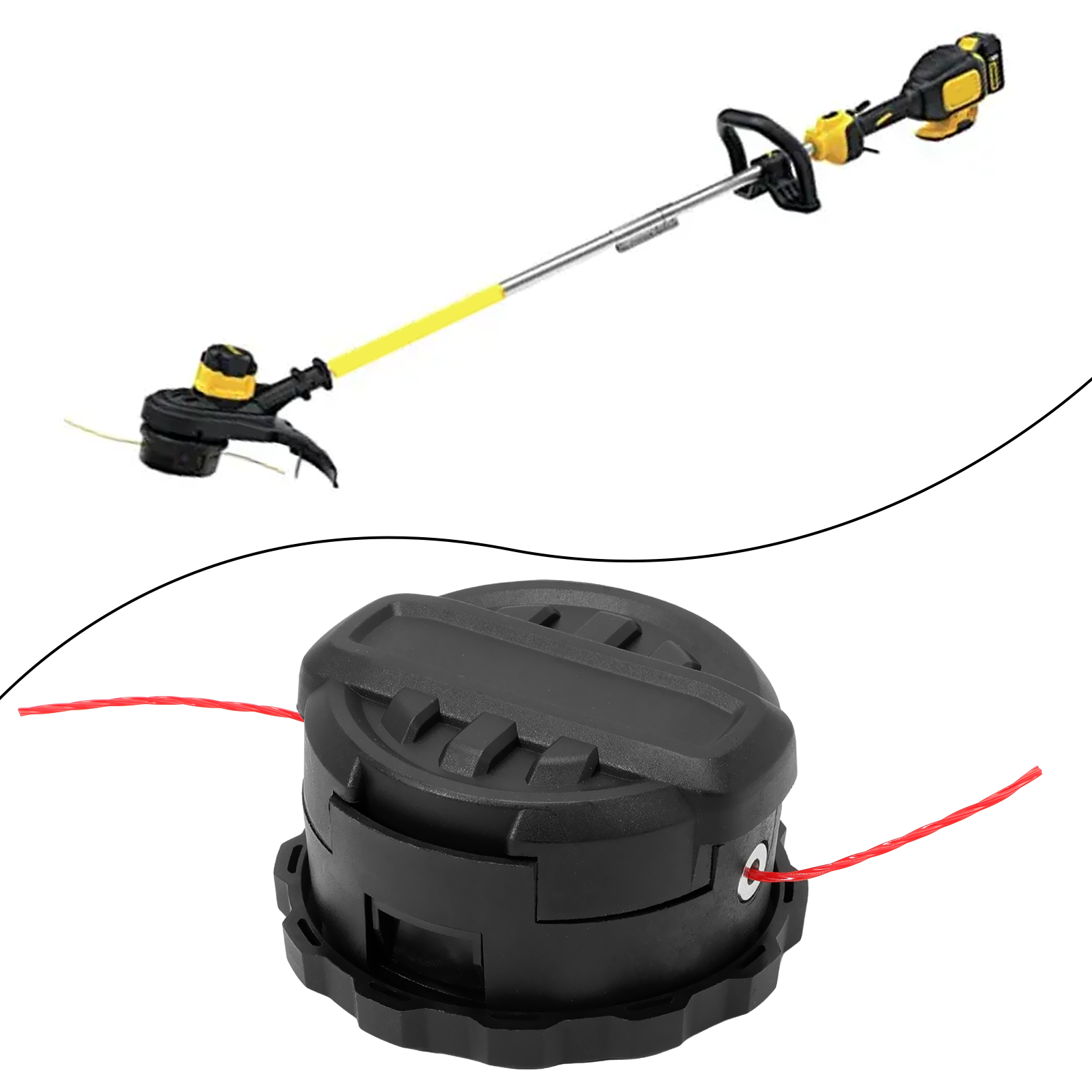 Strimmer DWO1DT995 Grastrimmer Geschikt voor alle DEWALT draadloze grastrimmers