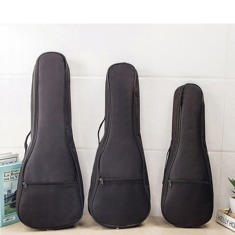 Ukulele Bag 21/23/26 Inch Portable Waterproof Musical Instrument Single Shoulder Bag Soprano Guitar CaseTas Guitar Carry Case