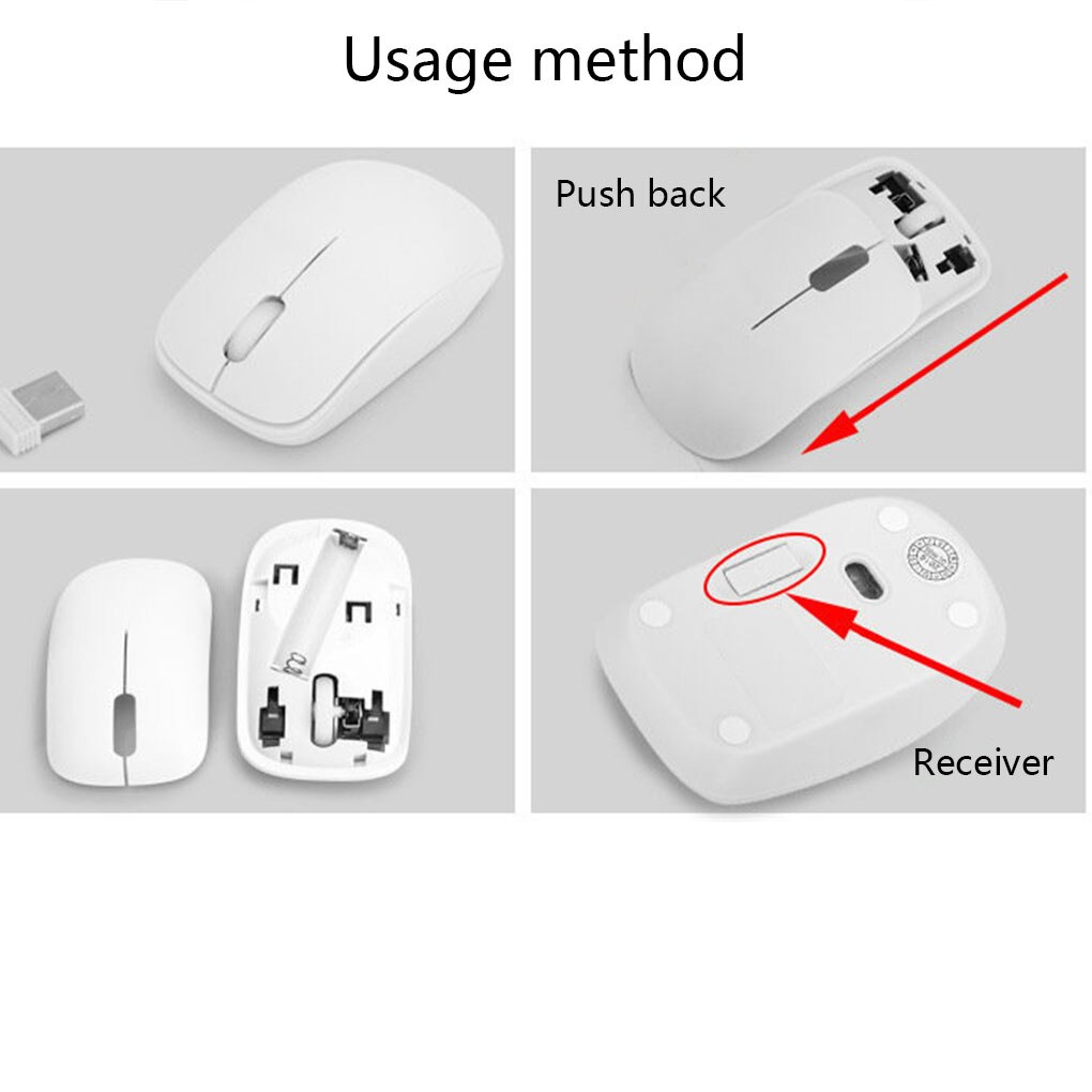 Mini ergonomisk trådløst tastatur lille stilfuldt musesæt usb tastatur til spil kontor tablet laptop desktop forsyninger