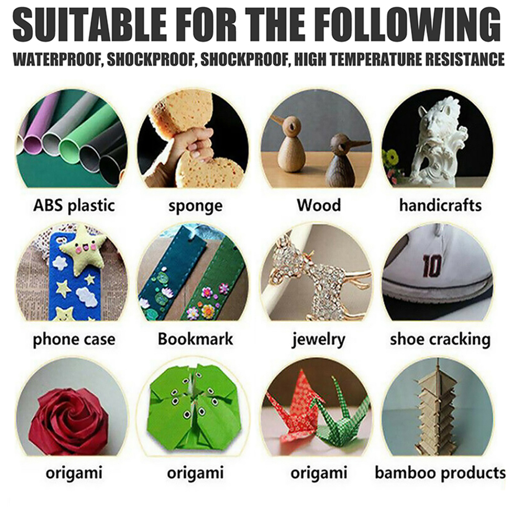 50g Strong Super Glue Liquid Universal Glue Adhesive Plastic Office Tool Accessory Supplies Multi Purpose Epoxy Glue