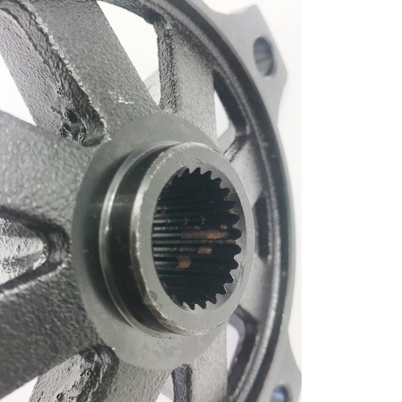 Black 150CC 250CC GT150 ATV Go Kart Rear Wheel Flange Hub For Hammerhead Shineray