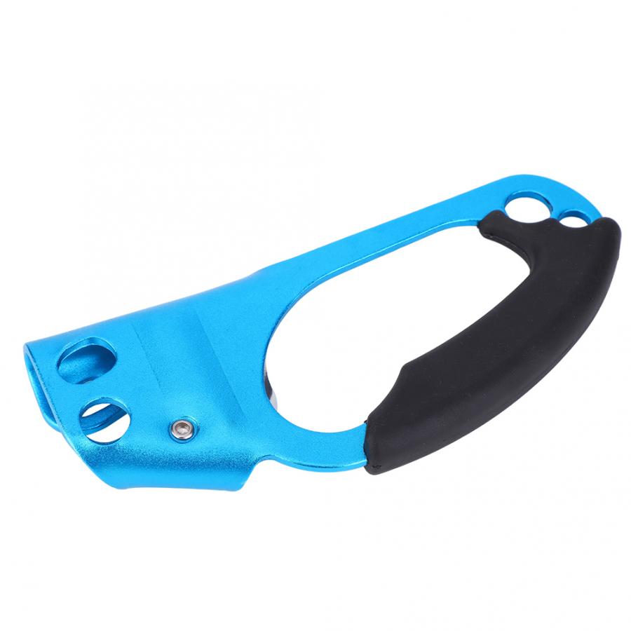 Outdoor Sports Rock Climbing Right Hand Ascender Device Aluminum Alloy Mountaineer Handle Ascender Climbing Rope Tools