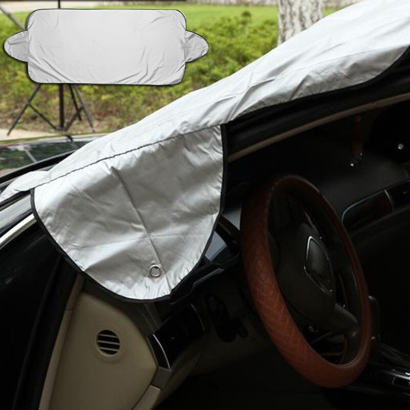 Magnetische Auto Voorruit Sneeuw- en Zonbeschermhoes - Duurzaam en Com
