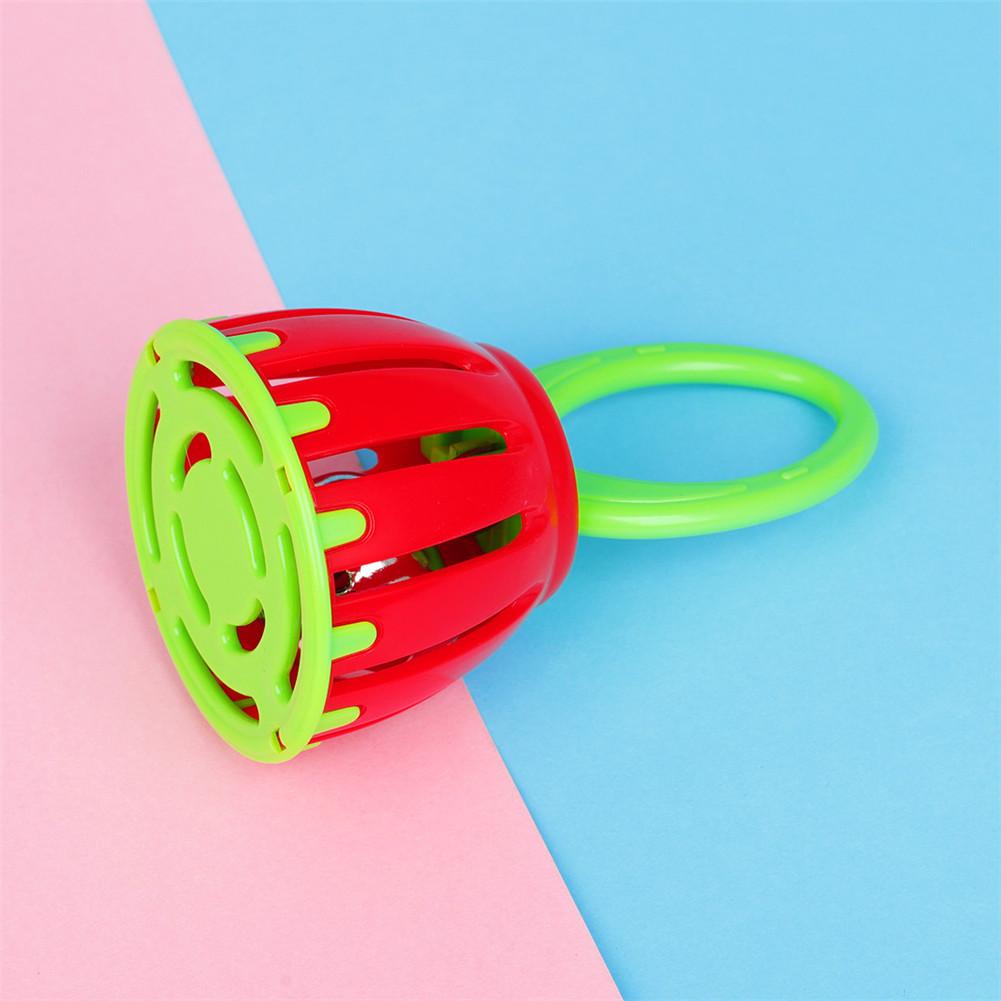 Baby Cage Bell Stick Shaker Children's Handbell Early Education Music Orff Instruments SY-99 12*7*7cm Kids