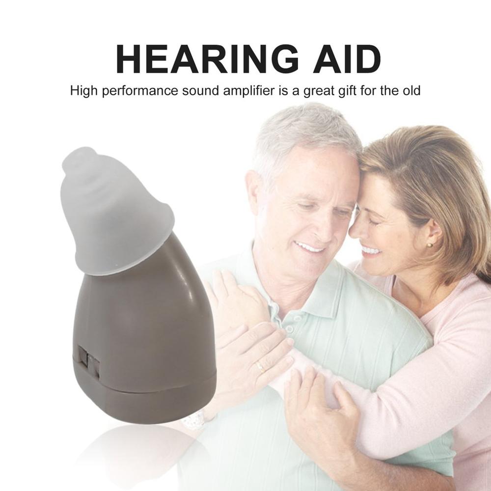 Audiphone Oplaadbare Hoortoestellen Geluidsversterkers Onzichtbare Draagbare Lichtgewicht gehoorapparaat Tool Voor Oudere Deaf JZ-1088H2