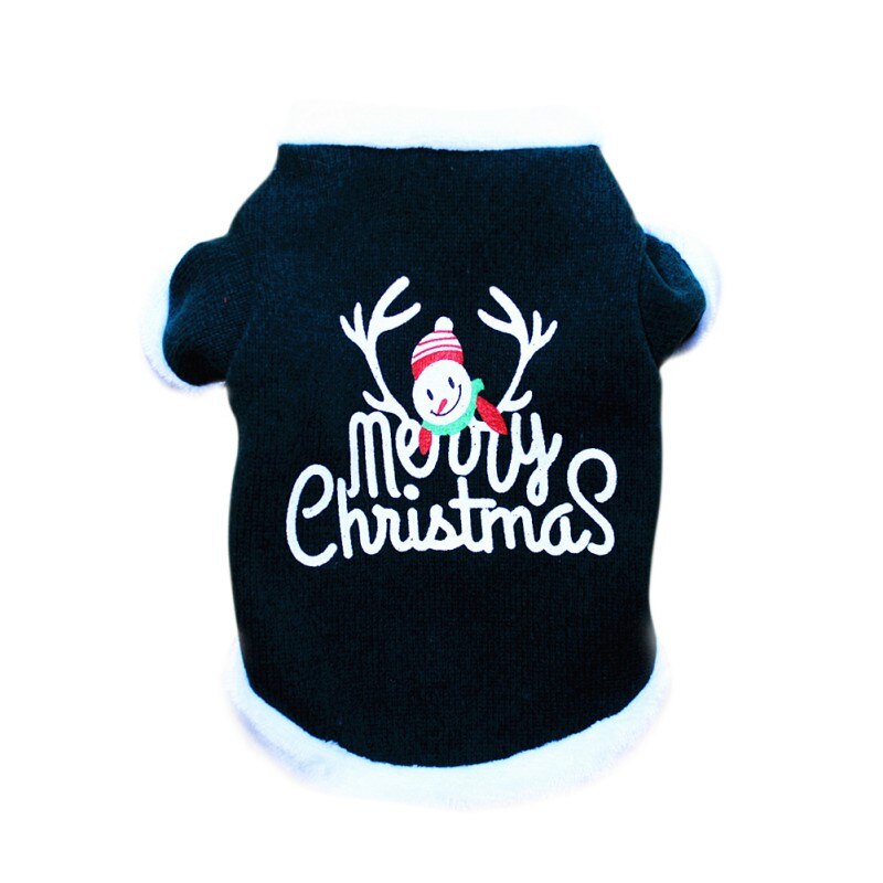 Vêtements de chien de noël hiver chien de compagnie chandails chiot vêtements de noël vêtements chauds: G / XS