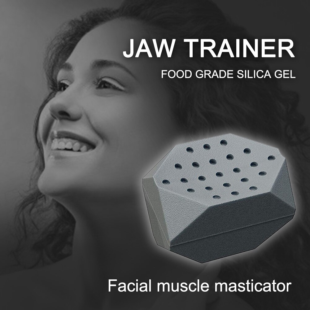 Kiefer Trainer Silikon Gesichts Muskel Trainer Kieferpartie ehemalige Nacken Gesicht tonisieren ÜSpund Ball Fitness Zubehör