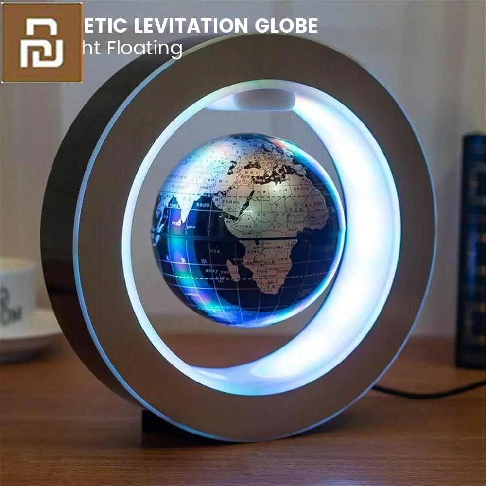 Xiaomi Mijia Led Wereldkaart Magnetische Levitatie Zwevende Globe Zwevende Lamp Home Decor Nachtlampje Bal Licht Verjaardag