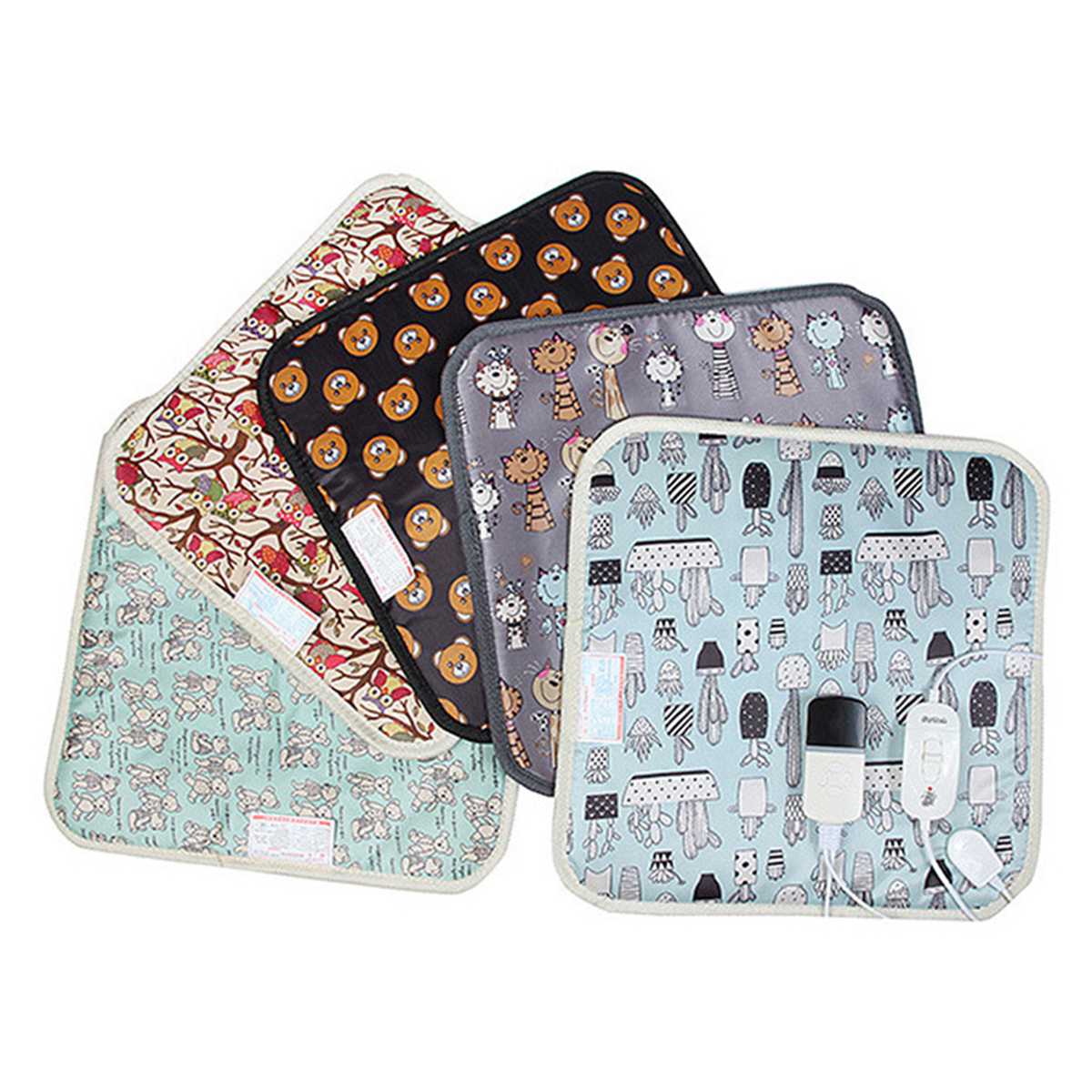 YENVWG USB Elektrische Doek Heater Fiber Heat Pad Kussen Voor Hals Terug Buik Lumbale Verwarming Down Jassen Warmer Pad