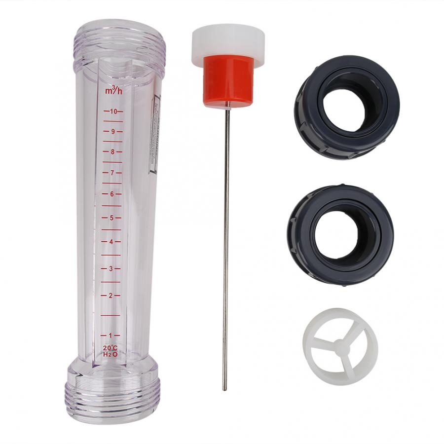 Flowmeter LZS-40 (D) Plastic Tube Type Liquid Flowmeter High Accuracy Waterflow Flowmeter 1-10m/H Range water flow meter