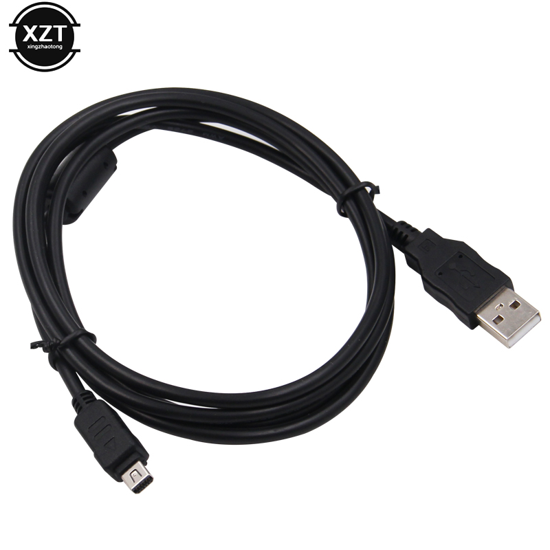 CB-USB5 CB-USB6 Cable de datos USB para cámara de 12 pines para Olympus SZ-10/11 SZ-14 SZ-20 SZ-31MR OM-D E-M5 TG-1 cámara resistente 3000