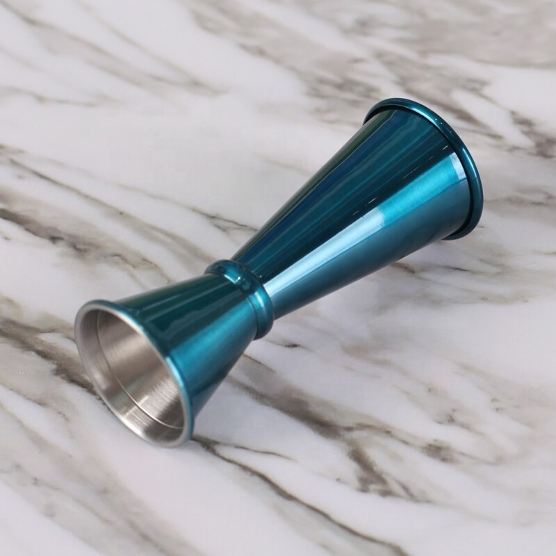 25/50ml Cocktail Bar Jigger Stainless Steel Japanese Jigger Double Spirit Measuring Cup Bartender Bar Tool
