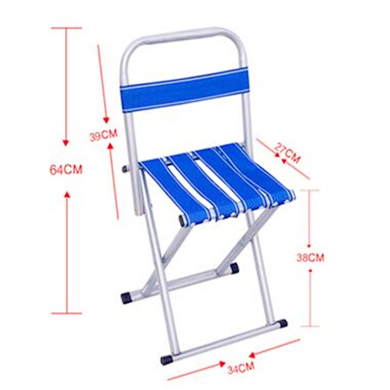 Silla meubles en rotin en osier plissables Tables et chaises d'extérieur pliant Mazha petit tabouret banc Portable chaise de pêche loisirs