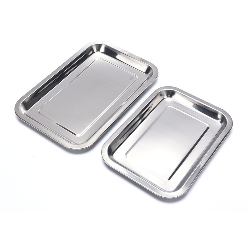 Stainless Steel Grill Plate Dish Drying Tray Dish Washer Kitchen Tableware