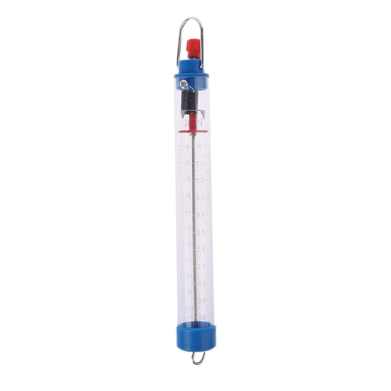 Medidor de fuerza Newton 1N 25N, dinamómetro de resorte, balanza de doble escala para experimento de física U4LB
