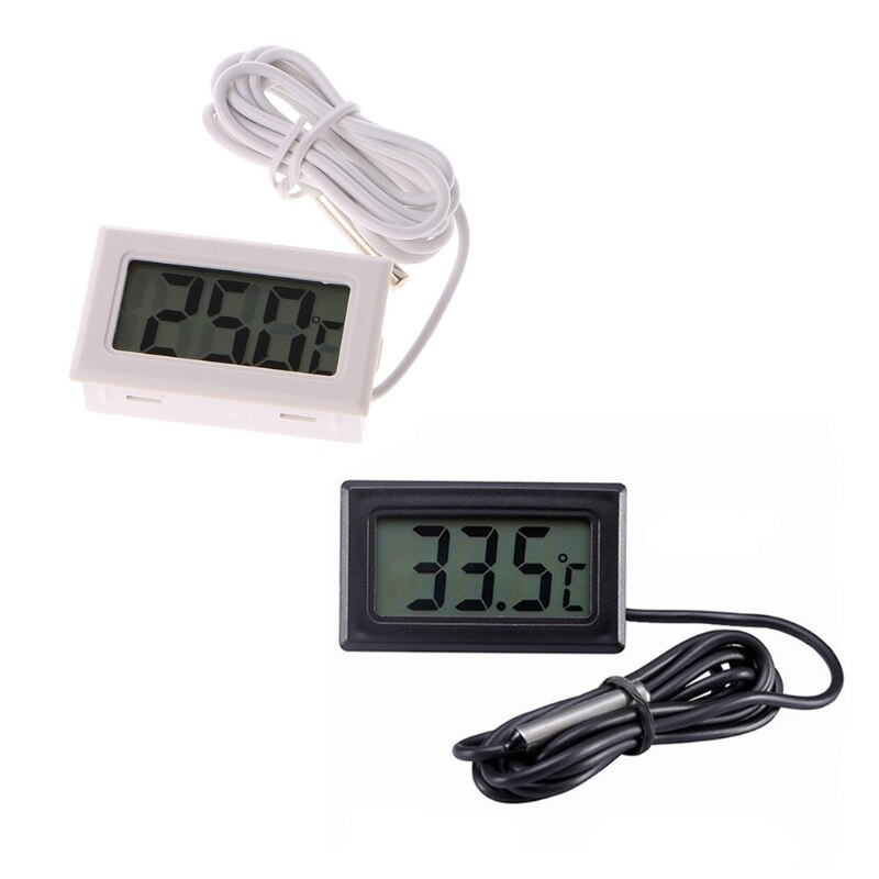 Digital Temperature Meter Thermometer Fahrenheit Celsius Display High Accuracy U1JE