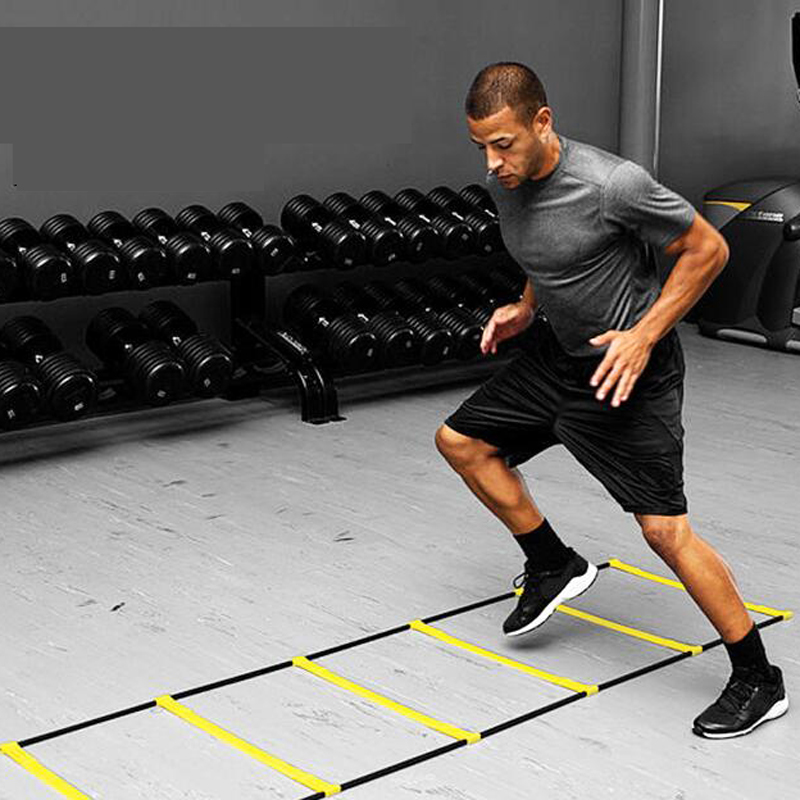 Flexibiliteit Agility Ladder Nylon Band Springen Ladder Speed Training Fitness Trap Ladder Voetbal Training Energie Ladder