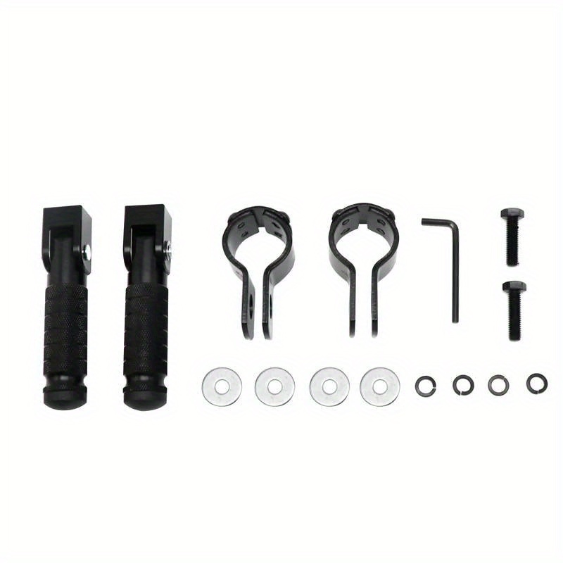 Motorpedalen, off-road motorfiets elektrisch voertuig gemodificeerde pedalen, pedalen van aluminiumlegering met toegevoegde pedalen