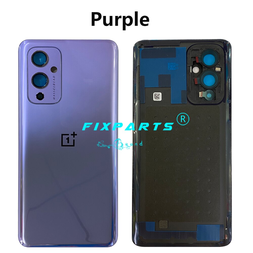 Cover Oneplus 9 Batterij Back Cover Behuizing Achter Deur Case Vervang Een Plus 9 Batterij Cover Met Camera lens