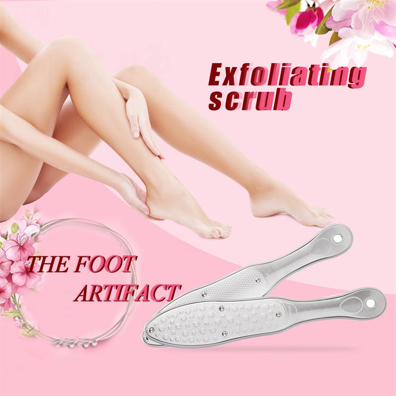 Professionele Zonnebloem Rvs Calluse Remover Pedicure File Dead Skin Remover Pedicure Scrubber Voetrasp Exfoliërende
