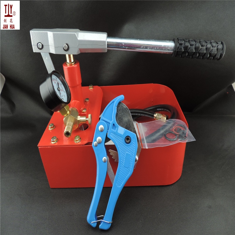 A manual pressure test pump 25kg hand pressure testing pump 2.5bar, Manual Water Pipe Pressure Test Pump