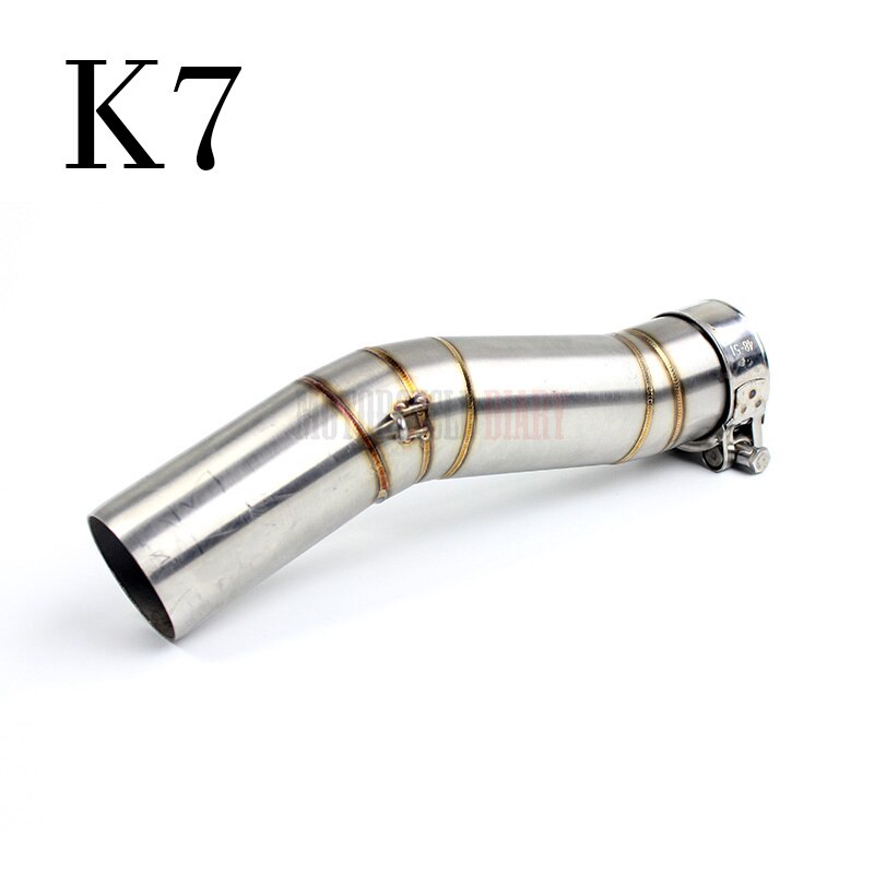 Ligne d&#39;échappement Slip-On central, 51mm, collecteur central, 51mm, pour moto K5, K6, K7, K8, GSXR 600, 750, GSX-R, GSX-R600, GSX-R750, GSX R, GSXR600, GSXR750: K7