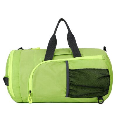Imperméable à l'eau en Nylon Sport en plein air épaule fourre-tout sac de Sport hommes femmes pliable léger multi-fonction Fitness sacs voyage sac à main: Green