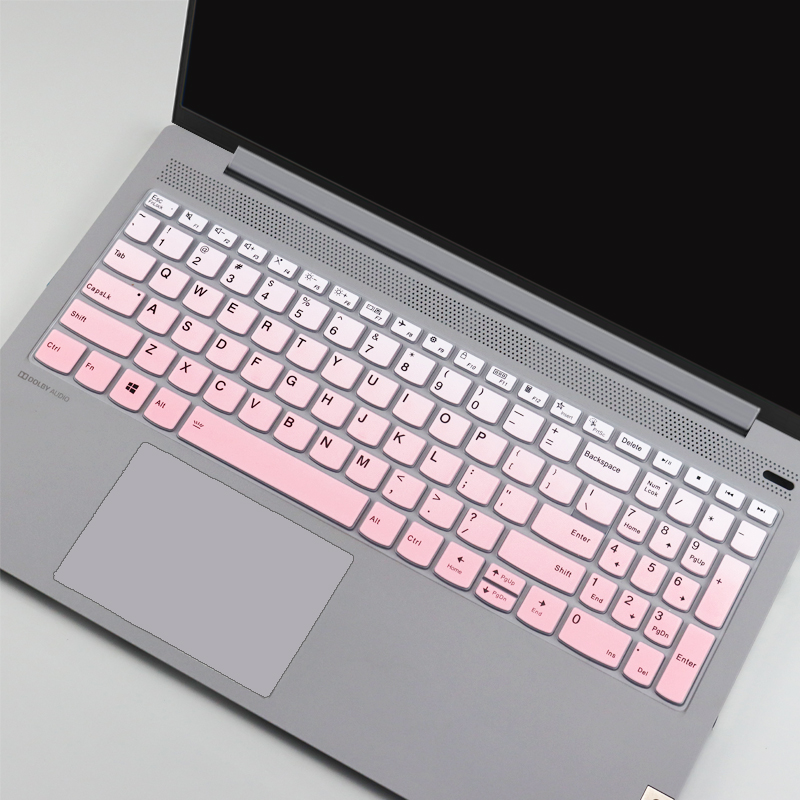 Laptop-Tastaturabdeckung Schutzfolie für Lenovo IdeaPad schlank 3i 15 3 15 Gen 8 2023 15IRU8 15IAN8 15ABR8 15AMN8 15IAH8 15,6'': Grau