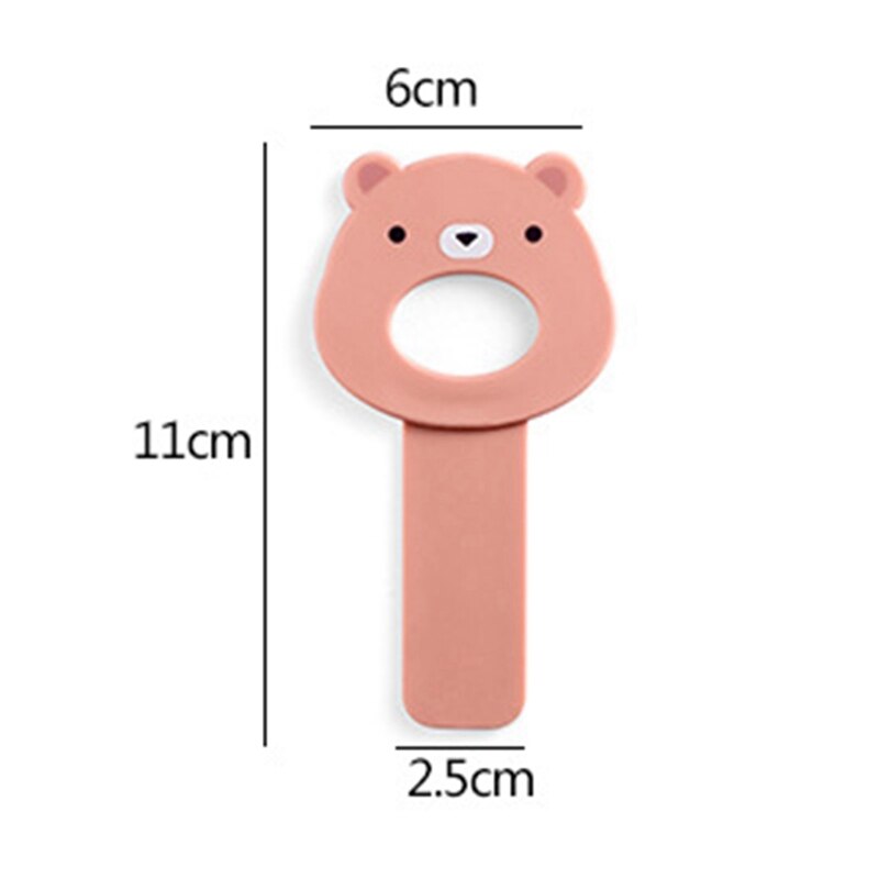 2 stuks cartoon toiletdeksel draagbaar toiletklepapparaat toiletdekselhefapparaat badkamer draagbare handgreepzitting accessoires: 3