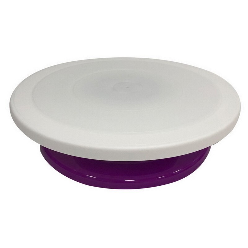 Plastic Cake Rotating Table DIY Baking Cake Stand Cake Turntable Rotating Cake Decorating Baking Tool Kitchen Supplies: 3