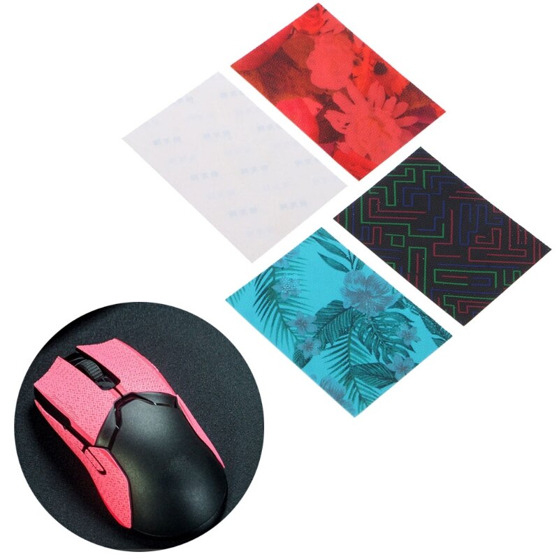 Diy 98X68Mm Muis Huid Anti-Slip Tape Mouse Skates Side Stickers Voor Logitech Razer Gaming Muis h052