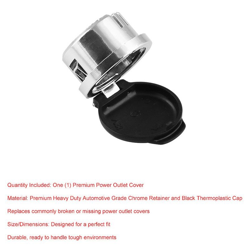 Bilbremse hovedcylinder med strømforsyning stikkontakt dæksel passer til silverado sierra chevy gmc 20983936
