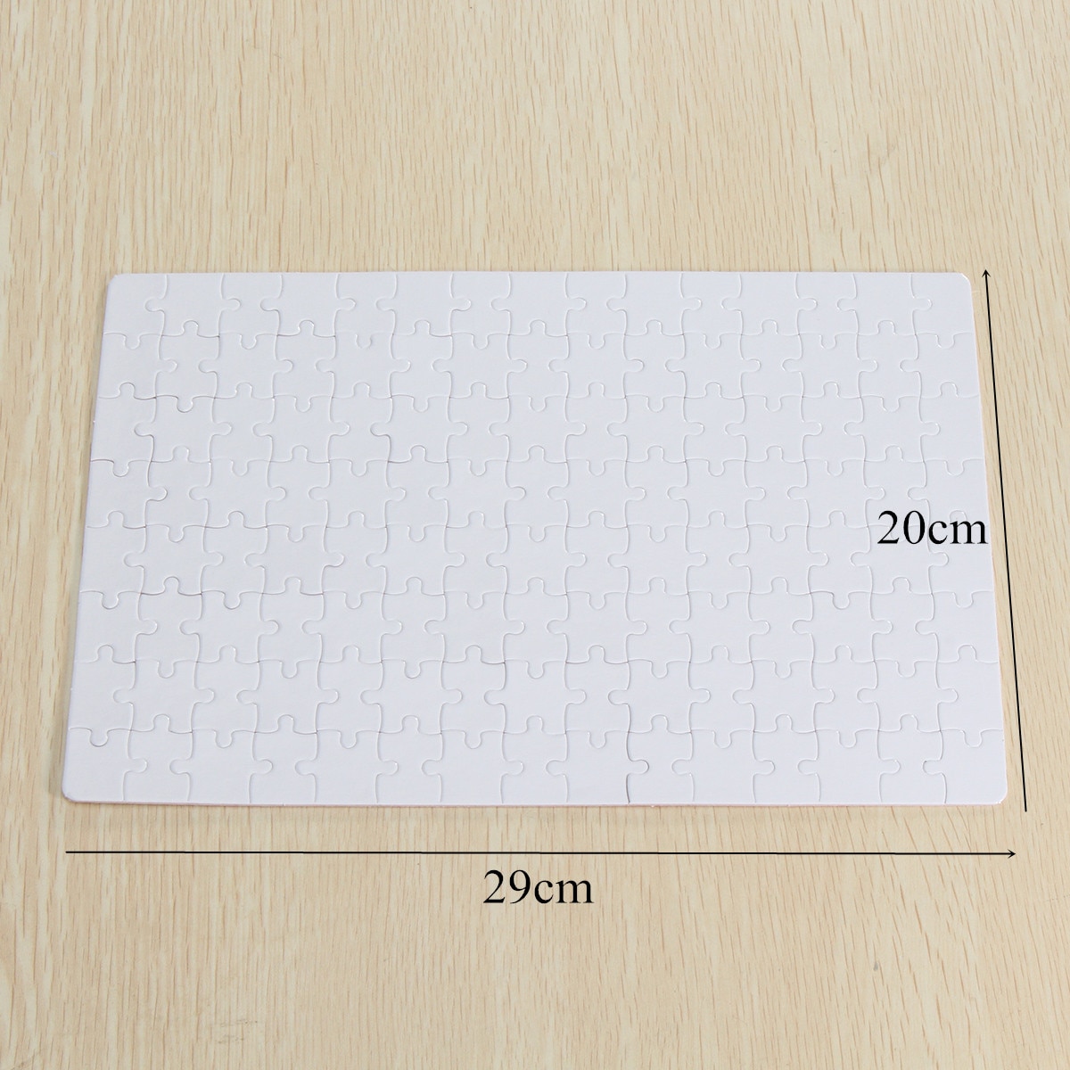 A4 DIY Blank Dye Sublimation Printable Jigsaw Puzzle For Heat Press Machine Transfer Sublimate Create for Promotional Product