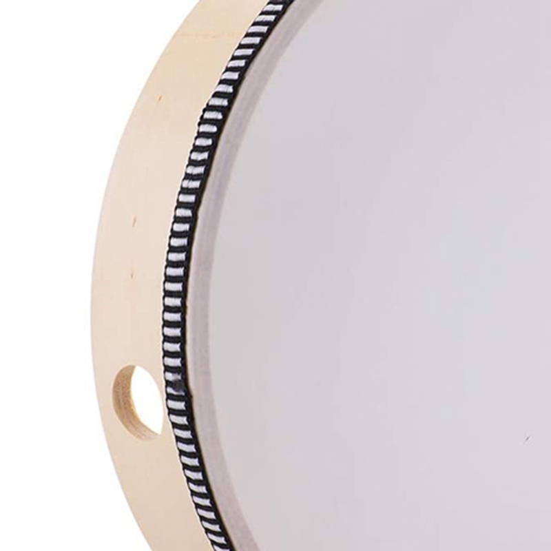 10 zoll & 8 zoll & 6 zoll handtrommel, kinder-schlagzeug, holzrahmentrommel mit trommelstock