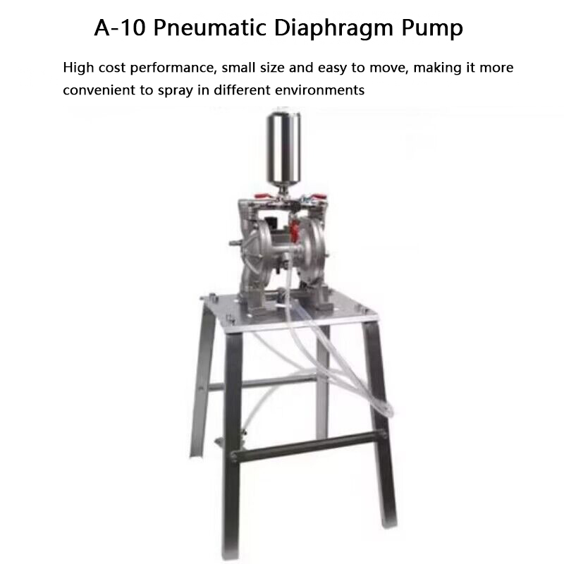 Diaphragm Paint Pumps Mini Air Operated Paint Pump Double Diaphragm Pressure-Stabilized Diaphragm Pump Mini Pneumatic
