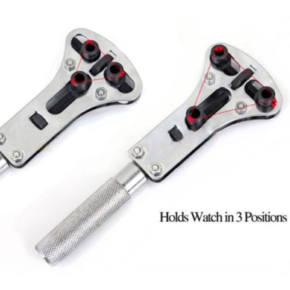 Wrist Watch Case Opener Adjustable Screw Back Remover Wrench Repair Tool Claw Watch RepairTool Metal Case Open Wrench Wrist