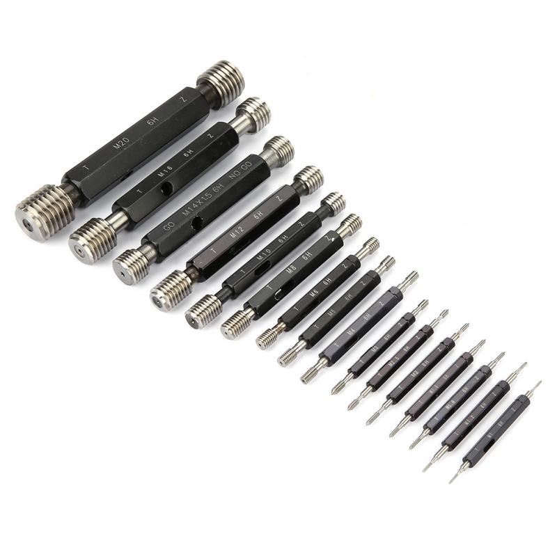 Steel Mer-cury Gage Thread Plug Gauge Double Screw Thread Plug Gauge or Taper Shank Thread Plug Gauge
