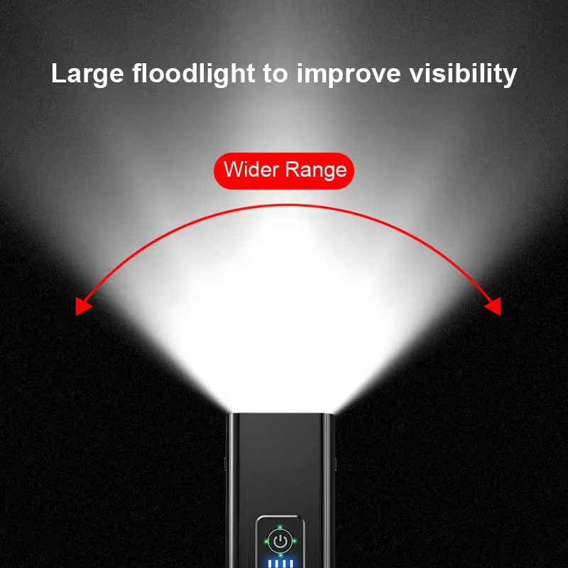 LED Bike Front Lamp Waterproof USB Rechargeable Mountain Bike Headlight Mobile Power Supply Bicycle Accessory