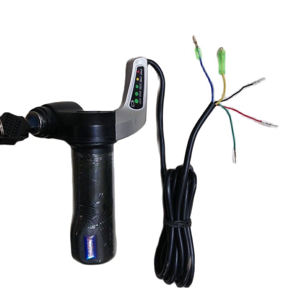 Regulacja prędkości przepustnicy roweru elektrycznego z uchwytem blokady klucza dzieli złączki na 24V 36V 48V