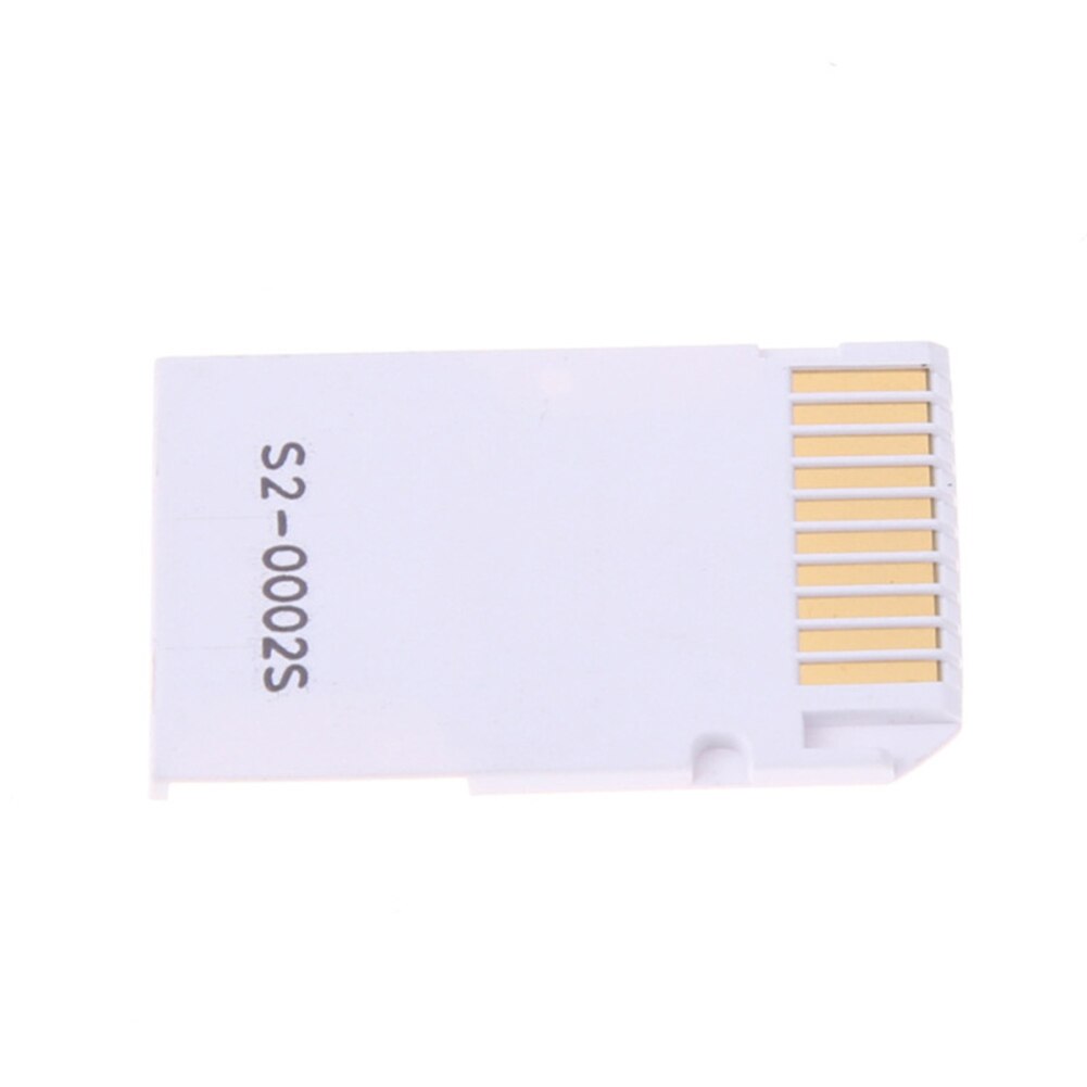 Dual Slot Tf Naar Ms Micro Sd Reader Memory Stick Adapter Produo Converter Voor Psp 2019NEW