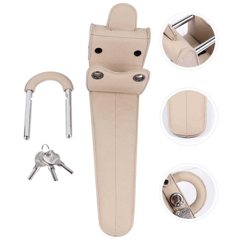 1pc Anti-Theft Car Steering Wheel Lock SUV Lock Truck Steering Wheel Lock: Default Title