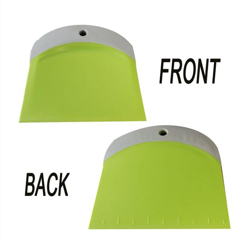 Kitchen Cutter Cake Spatulas Cake Pastry Spatulas Butter Scraper Trapezoidal Scraper Cake Tools Plastic Dough Scraper